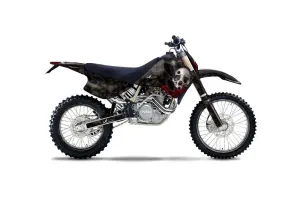 KTM C0 SX / EXC 4 Stroke Dirt Bike Graphic Kit - 1993-1997 Bone Collector Black