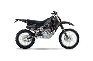 KTM C0 SX / EXC 4 Stroke Dirt Bike Graphic Kit - 1993-1997 Camoplate Black
