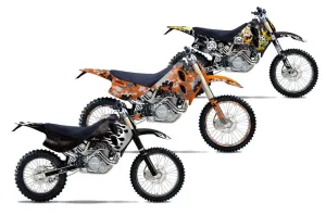 KTM C0 SX / MXC 4 Stroke Dirt Bike Custom Graphic Kit - 1993-1997