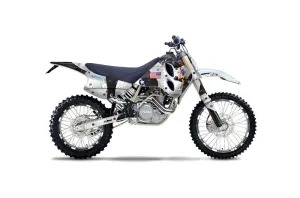 KTM C0 SX / MXC 4 Stroke Dirt Bike Graphic Kit - 1993-1997 T Bomber White