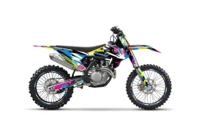 KTM C10 SX / SX-F / XC-F Dirt Bike Graphic Kit - 2016-2018 Flashback