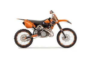 KTM C3 MXC Dirt Bike Graphic Kit - 2001-2002 T Bomber Orange