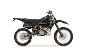 KTM C6 SX 2 Stroke Dirt Bike Graphic Kit - 1993-1997 Reaper Black