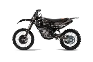 KTM C7 SX / SX-F Dirt Bike Graphic Kit - 2011-2012 Reaper Black