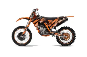 KTM C7 XC Dirt Bike Graphic Kit - 2012-2013 In Line Orange