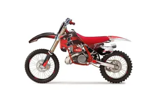 KTM C8 MXC / EXC 250 Dirt Bike Graphic Kit - 1990-1992 Carbon X Red