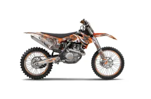 KTM C9 SX / SX-F / XC / XC-F Dirt Bike Graphic Kit - 2013-2015 Deaden Orange