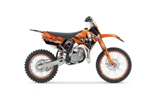 KTM SX 105 Dirt Bike Graphic Kit - 2006-2012 Reaper Orange