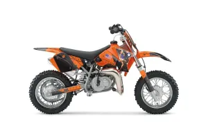 KTM SX 50 Adventure Jr / Sr Dirt Bike Graphic Kit - 2002-2008 T Bomber Orange
