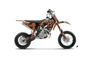 KTM SX 50 Adventure Jr / Sr Dirt Bike Graphic Kit - 2009-2015 NorthStar Orange