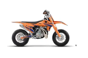 KTM SX 50 Adventure Jr / Sr Dirt Bike Graphic Kit - 2016-2018 Contender Orange