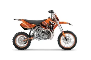 KTM SX 65 Dirt Bike Graphic Kit - 2002-2008 Reaper Orange