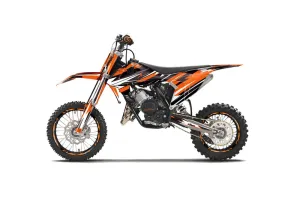 KTM SX 65 Dirt Bike Graphic Kit - 2016-2023 Attack Orange