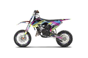 KTM SX 65 Dirt Bike Graphic Kit - 2016-2023 Flashback