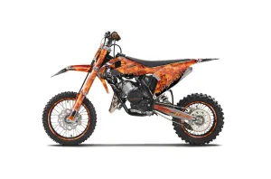 KTM SX 65 Dirt Bike Graphic Kit - 2016-2023 Reaper Orange