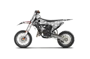 KTM SX 65 Dirt Bike Graphic Kit - 2016-2023 Reaper White