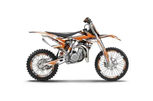 KTM SX 85 Dirt Bike Graphic Kit - 2013-2017 Slash Orange