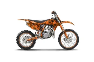 KTM SX 85 Dirt Bike Graphic Kit - 2013-2017 Special Forces Orange