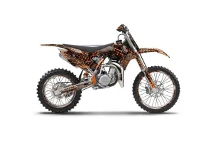 KTM SX 85 Dirt Bike Graphic Kit - 2013-2017 Swift Orange