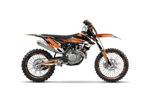 KTM SX-F / XC-F 250 / 350 / 450 Dirt Bike Graphic Kit - 2016-2018 Attack Orange