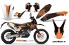 KTM Adventure 690 Supermoto / Enduro Dirt Bike Graphic Kit - 2008-2015 Carbon X Orange