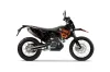 KTM Adventure 690 Supermoto / Enduro Dirt Bike Graphic Kit - 2008-2015 Silver Star - Reloaded Orange