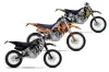 KTM C0 SX 4 Stroke Dirt Bike Custom Graphic Kit - 1993-1997