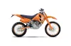 KTM C0 SX 4 Stroke Dirt Bike Graphic Kit - 1993-1997 Silver Star - Reloaded Orange