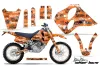 KTM C0 SX 4 Stroke Dirt Bike Graphic Kit - 1993-1997 Silver Star - Silverhaze Orange