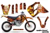 KTM C0 SX / EXC 4 Stroke Dirt Bike Custom Graphic Kit - 1993-1997