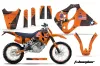 KTM C0 SX / EXC 4 Stroke Dirt Bike Custom Graphic Kit - 1993-1997
