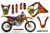 KTM C0 SX / EXC 4 Stroke Dirt Bike Graphic Kit - 1993-1997 Motorhead Orange