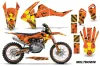 KTM C10 SX / SX-F / XC-4 Dirt Bike Custom Graphic Kit - 2016-2018