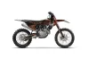 KTM C10 SX / SX-F / XC-F Dirt Bike Graphic Kit - 2016-2018 Widow Maker Orange