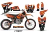 KTM C4 EXC Dirt Bike Custom Graphic Kit - 2005-2007