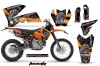 KTM C4 EXC Dirt Bike Custom Graphic Kit - 2005-2007