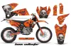 KTM C4 SX Dirt Bike Custom Graphic Kit - 2005-2006