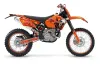 KTM C4 SX Dirt Bike Graphic Kit - 2005-2007 Bone Collector Orange