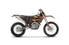 KTM C5 SX / SX-F 125 / 525 Dirt Bike Graphic Kit - 2007-2010 Toxicity Orange