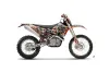 KTM C5 SX / SX-F 125 / 525 Dirt Bike Graphic Kit - 2007-2010 Urban Camo Orange