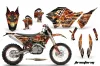 KTM C5 WCFW 250 Dirt Bike Custom Graphic Kit - 2011