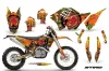 KTM C5 WCFW 250 Dirt Bike Custom Graphic Kit - 2011
