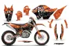 KTM C5 WCFW 250 Dirt Bike Custom Graphic Kit - 2011