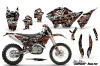 KTM C5 WCFW 250 Dirt Bike Custom Graphic Kit - 2011
