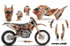 KTM C5 WCFW 250 Dirt Bike Custom Graphic Kit - 2011
