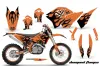 KTM C5 WCFW 250 Dirt Bike Custom Graphic Kit - 2011