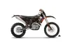 KTM C5 XC 125 / 525 Dirt Bike Graphic Kit - 2008-2010 Bone Collector Black