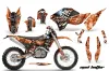 KTM C5 XCW 200/ 250 / 300 Dirt Bike Custom Graphic Kit - 2011