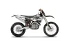 KTM C5 XCW 200/ 250 / 300 Dirt Bike Graphic Kit - 2011 Carbon X White