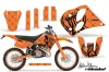 KTM C6 XC 2 Stroke Dirt Bike Custom Graphic Kit - 1993-1997